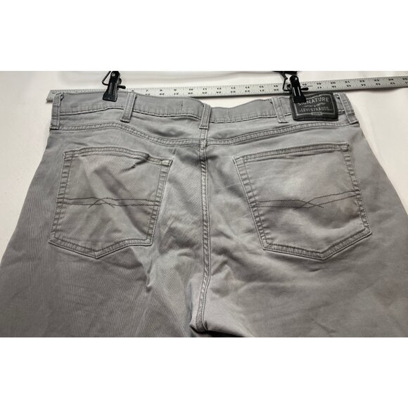Levi's jeans mens 38 x 32 Athletic stretch Signature Gold gray - Picture 4 of 13